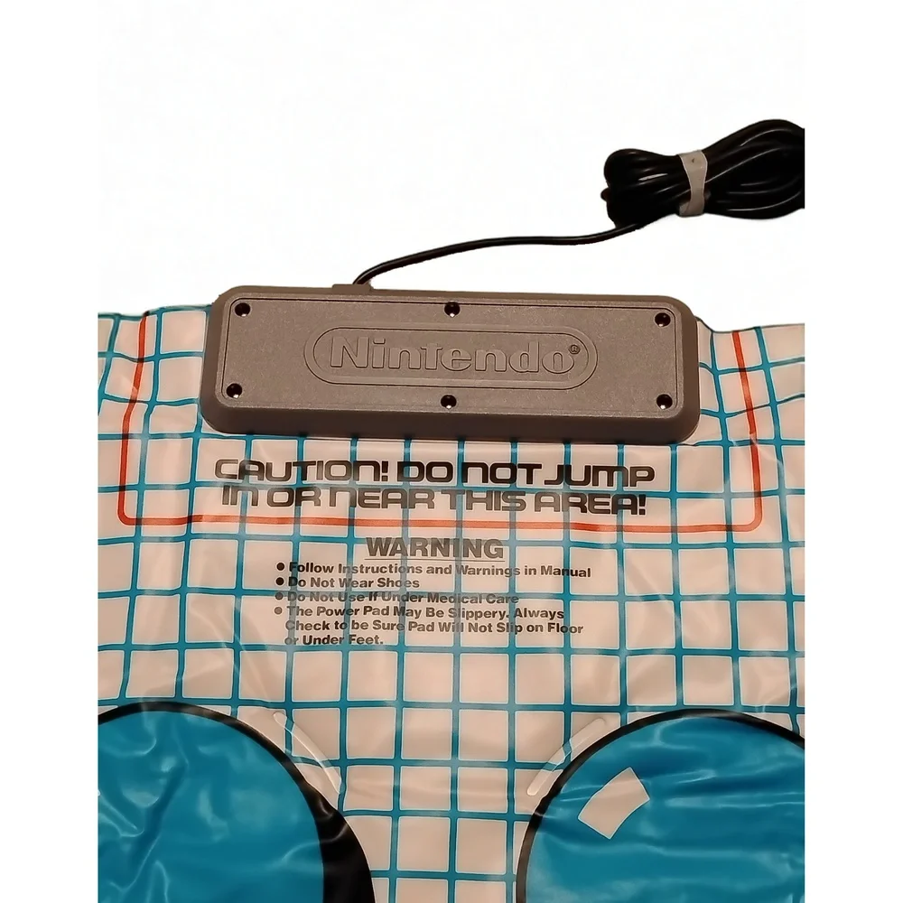 Vintage 1980s Nintendo NES Power Pad Controller NES-028 Retro Gaming Floor Mat